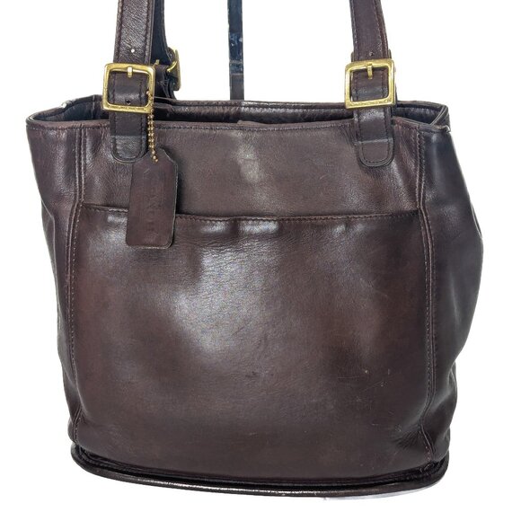 COACH Vintage Leather Costa Rica Handmade Shoulder Bag - Picture 3 of 15